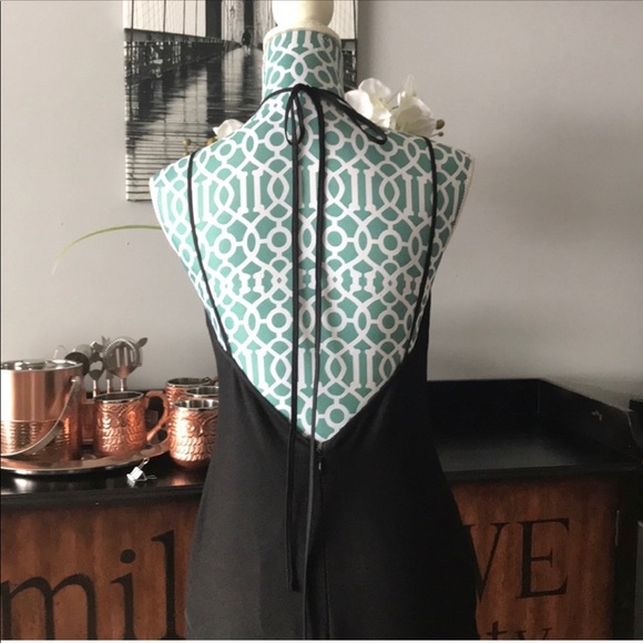 Black ZAC Zac Posen sleeveless evening dress - Picture 4 of 4